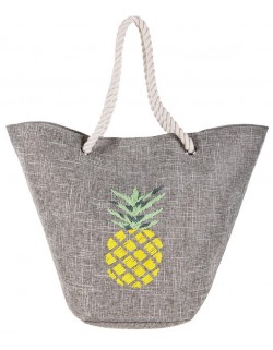 Kosz plażowy wielka shoperka letnia torba z ananasem