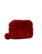 Torebka damska Vivi Paris mini listonoszka faux fur sztuczne futro